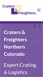 Mobile Screenshot of cratersandfreightersnorthcolo.com
